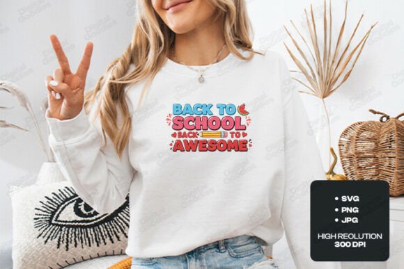 Back to School Back to Awesome Art