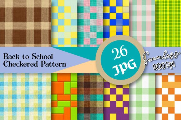 Back to School Checkered Pattern: A Practical Design Resource for Modern Creators
