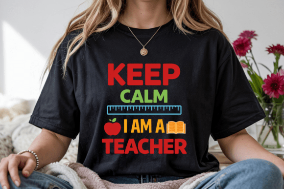 Back to School PNG, I Am a Teacher Shirt: Your Ultimate Design for Educator Pride